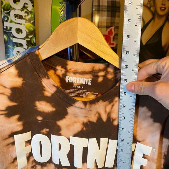 Fortnite custom long sleeve reverse dye sprial - Picture 3 of 5